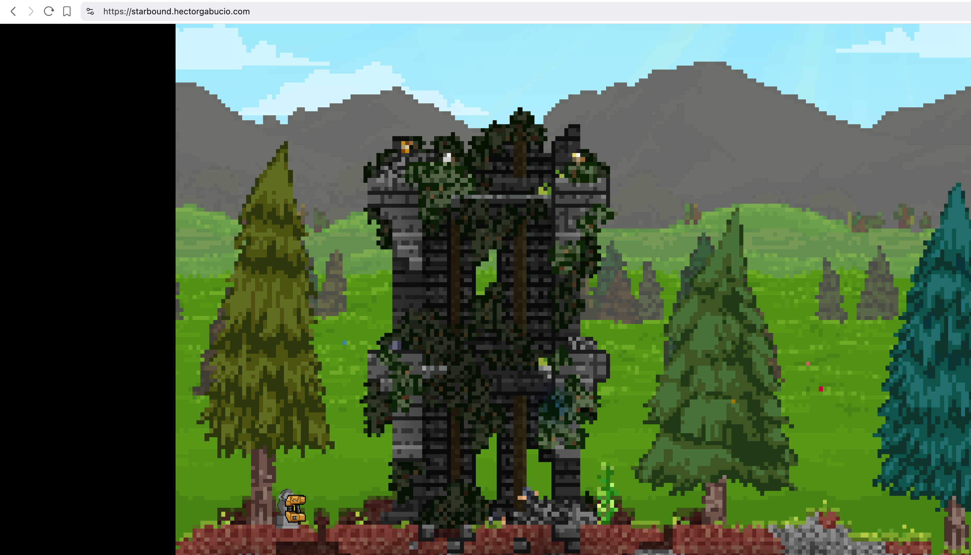 Starbound Experience - Go + EbitenEngine WASM Game